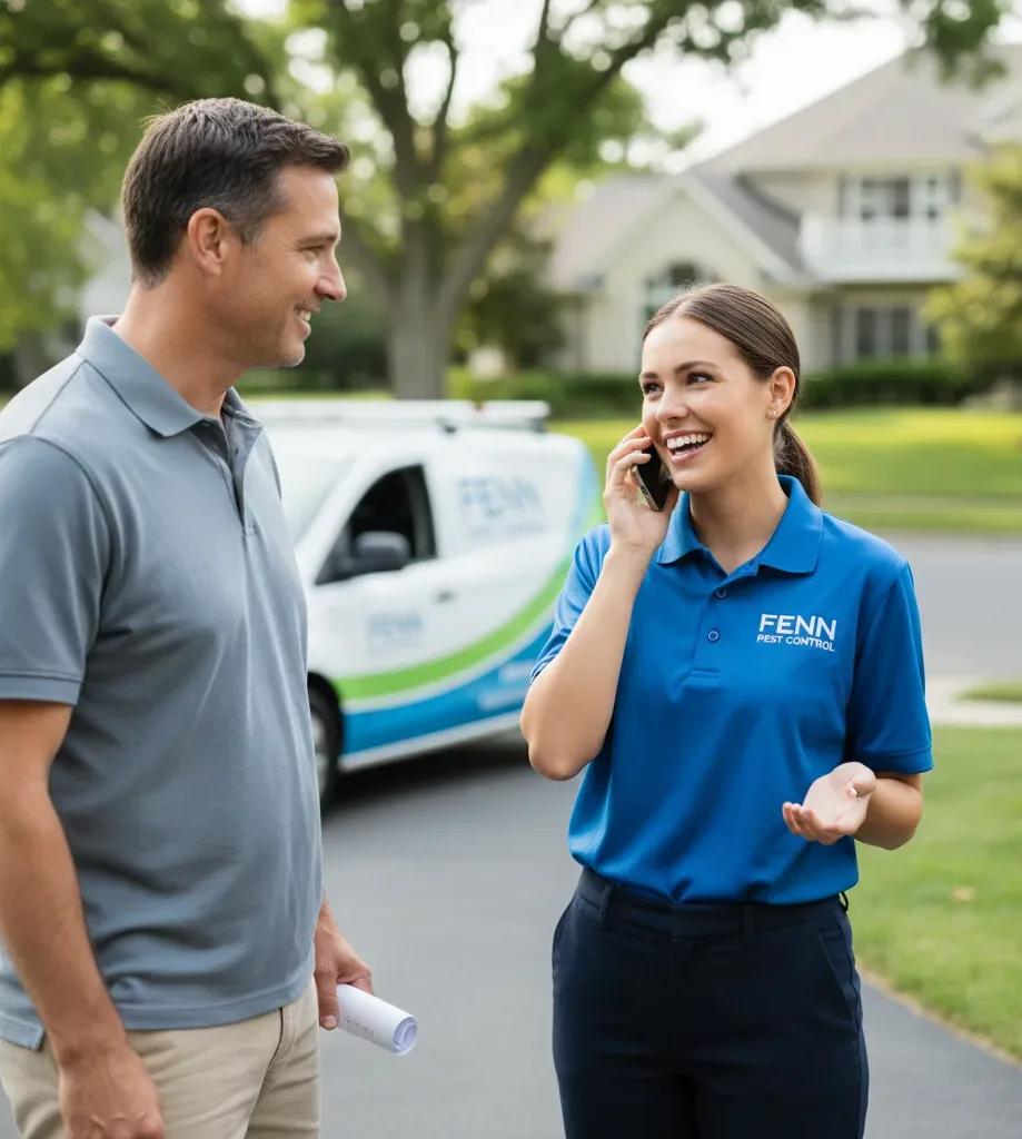 Fenn Pest Control customer support in Greencastle